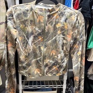 Camouflage Zip-Up Jacket